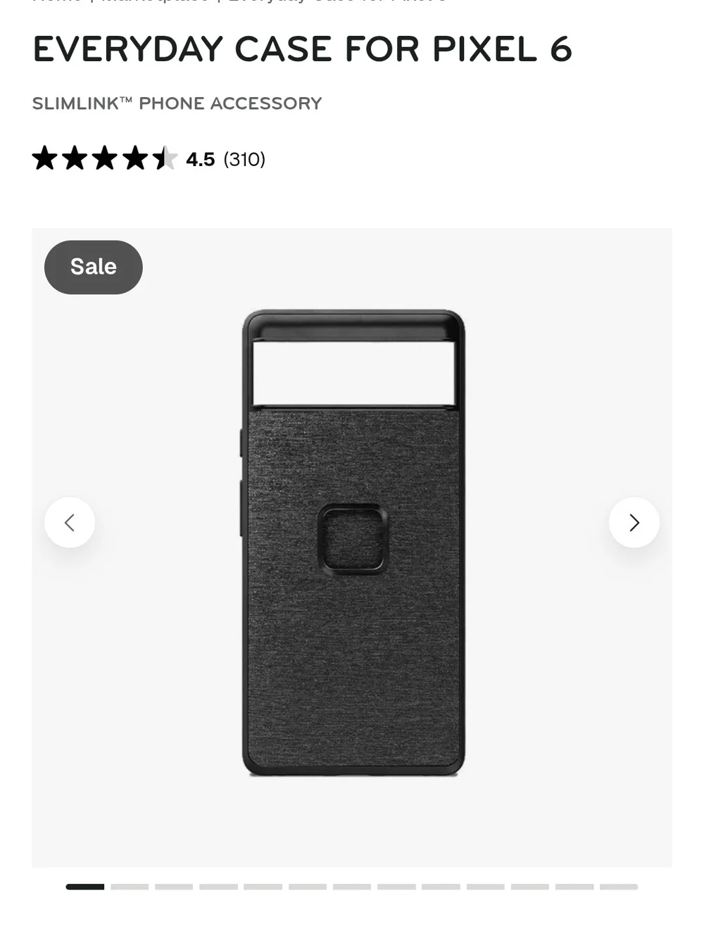 Peak Design Everyday Case for Pixel 6 — Black